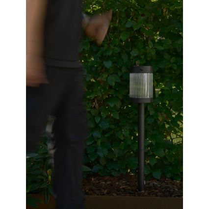 Nordlux - LED-Solarleuchte COUPAR LED/3,2W/5V 3000K IP44 schwarz