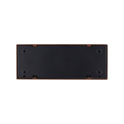 Nordlux - LED-Solarleuchte mit Sensor MARCELLIO LED/5W/5V IP54 2200 mAh braun