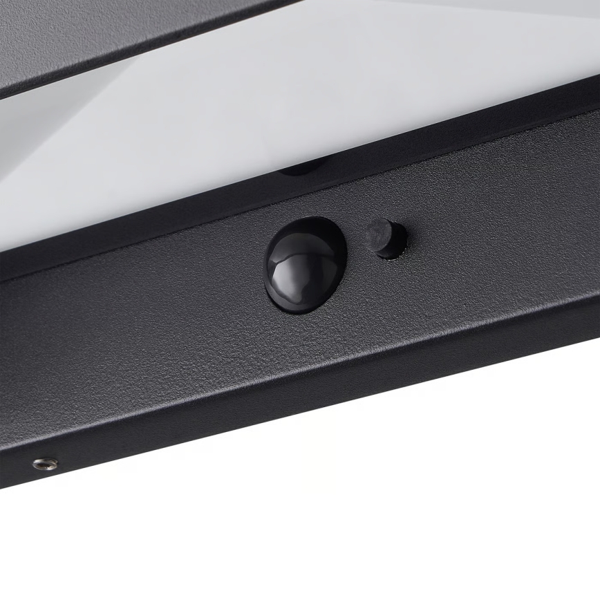 Nordlux - LED-Solarleuchte mit Sensor MARCELLIO LED/5W/5V IP54 2200 mAh schwarz