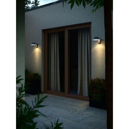 Nordlux - LED-Solarwandleuchte mit Sensor JUSTINA LED/5W/3,7V IP44