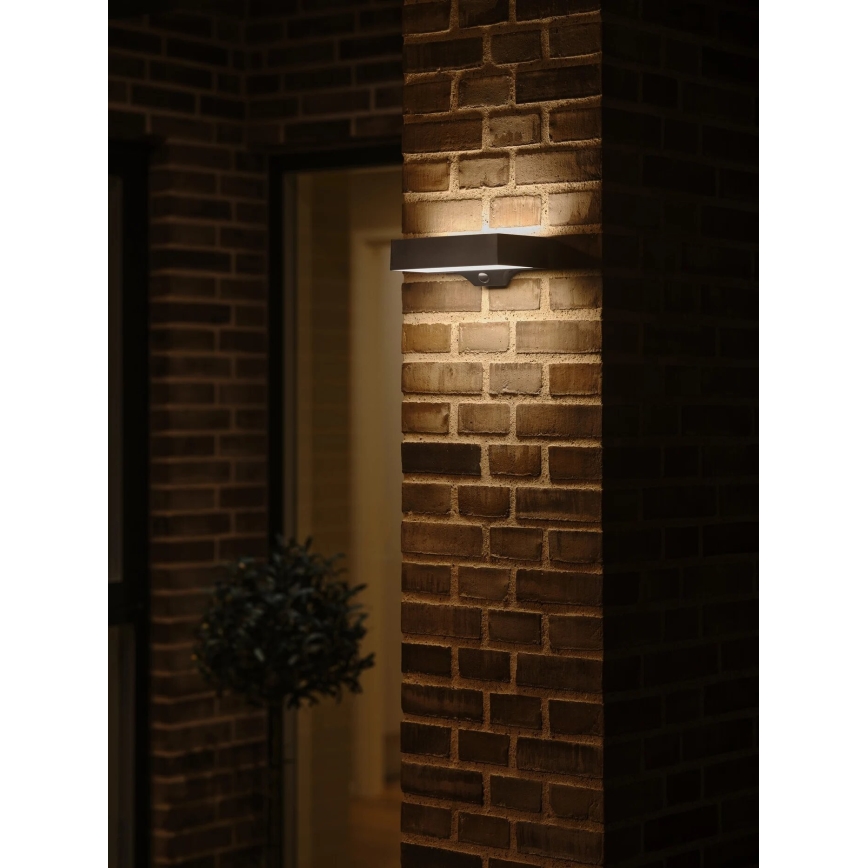Nordlux - LED-Solarwandleuchte mit Sensor MONAY LED/5W/5V 3000K IP44