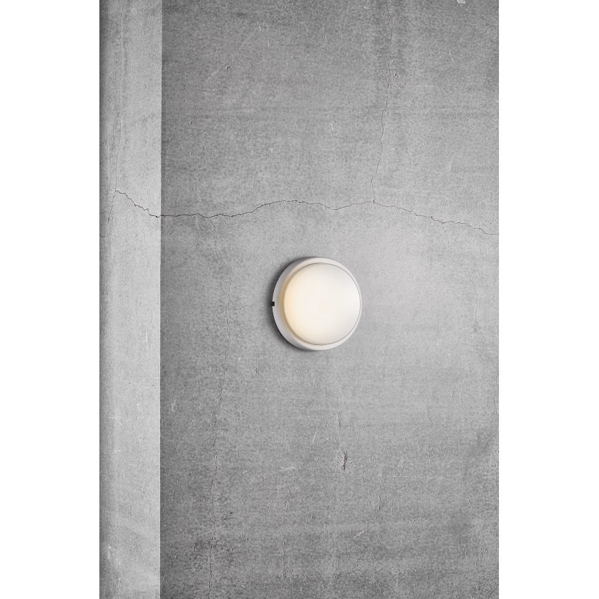 Nordlux - LED-Wandleuchte für den Außenbereich CUBA LED/6,5W/230V IP54 d 17,5 cm weiß