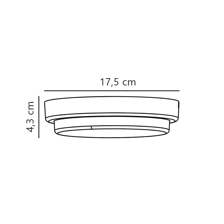 Nordlux - LED-Wandleuchte für den Außenbereich CUBA LED/6,5W/230V IP54 d 17,5 cm weiß