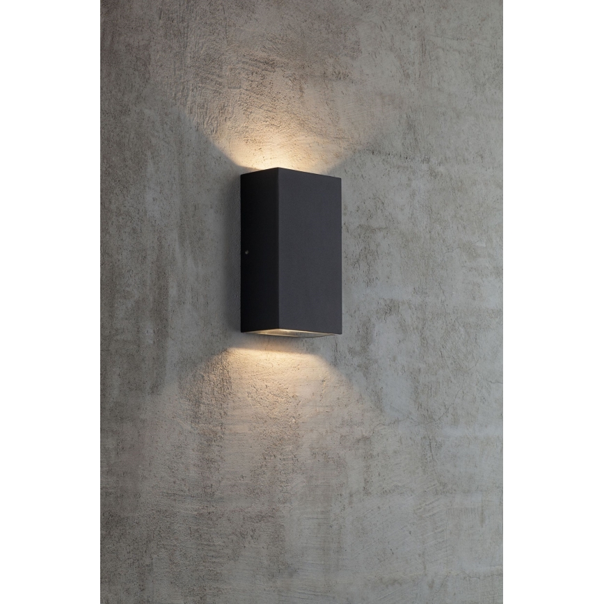 Nordlux - LED-Wandleuchte für den Außenbereich ROLD LED/10,5W/230V IP54 schwarz