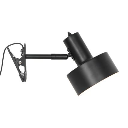 Nordlux - Leuchte mit Klemme MATIS 1xE27/15W/230V schwarz