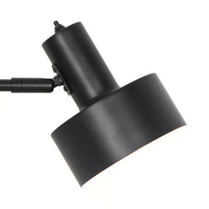 Nordlux - Leuchte mit Klemme MATIS 1xE27/15W/230V schwarz