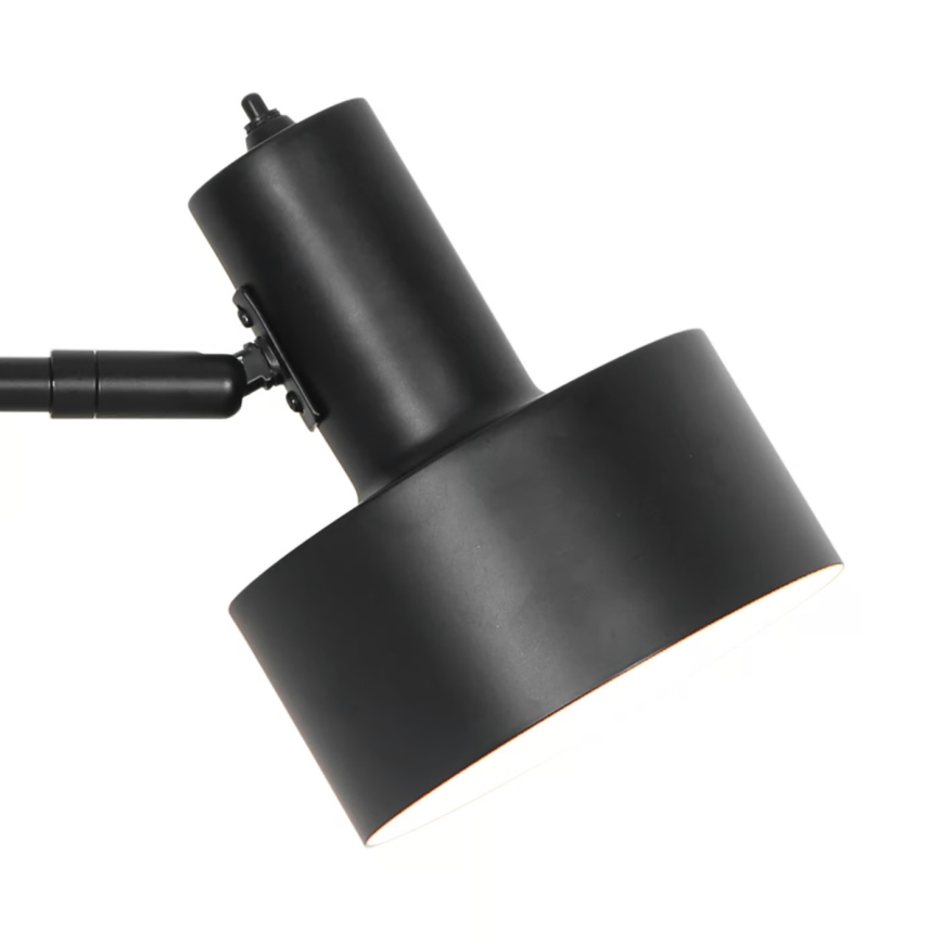 Nordlux - Leuchte mit Klemme MATIS 1xE27/15W/230V schwarz
