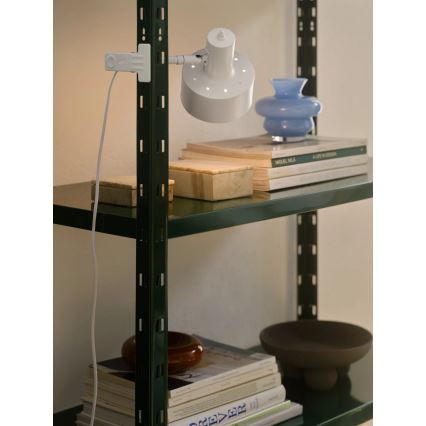 Nordlux - Leuchte mit Klemme MATIS 1xE27/15W/230V weiß