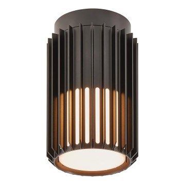 Nordlux - Outdoor-Deckenleuchte ALUDRA 1xE27/15W/230V d 12,4 cm schwarz