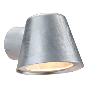 Nordlux - Outdoor-Wandleuchte ALERIA 1xGU10/35W/230V IP44 silbern