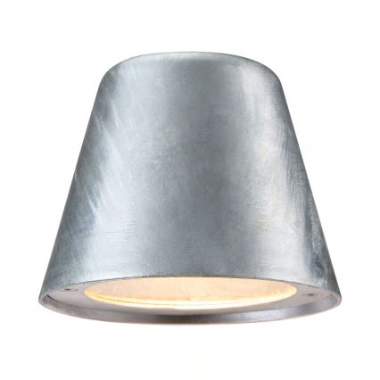 Nordlux - Outdoor-Wandleuchte ALERIA 1xGU10/35W/230V IP44 silbern
