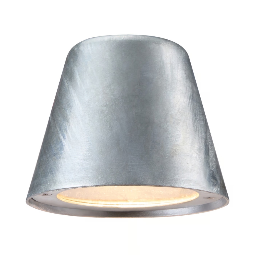 Nordlux - Outdoor-Wandleuchte ALERIA 1xGU10/35W/230V IP44 silbern