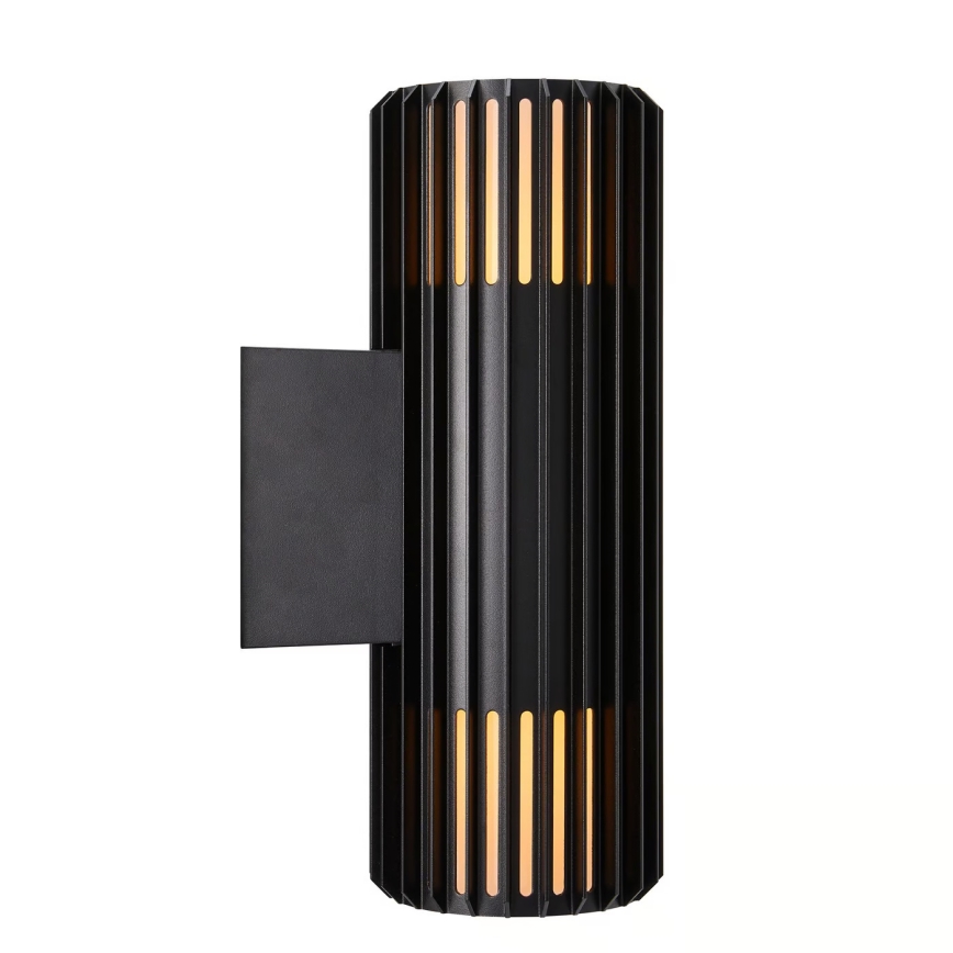 Nordlux - Outdoor-Wandleuchte ALUDRA 2xE27/15W/230V IP54 schwarz