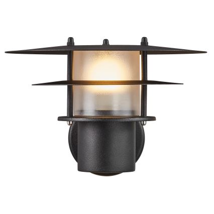 Nordlux - Outdoor-Wandleuchte BASTIA 1xE14/12W/230V IP54 schwarz