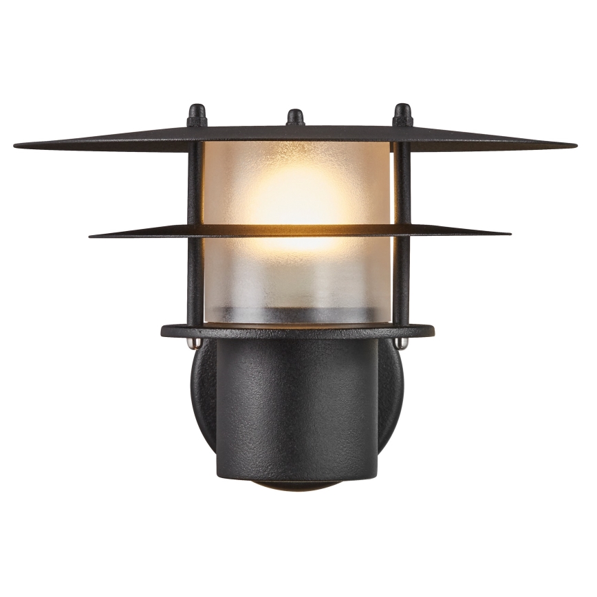 Nordlux - Outdoor-Wandleuchte BASTIA 1xE14/12W/230V IP54 schwarz