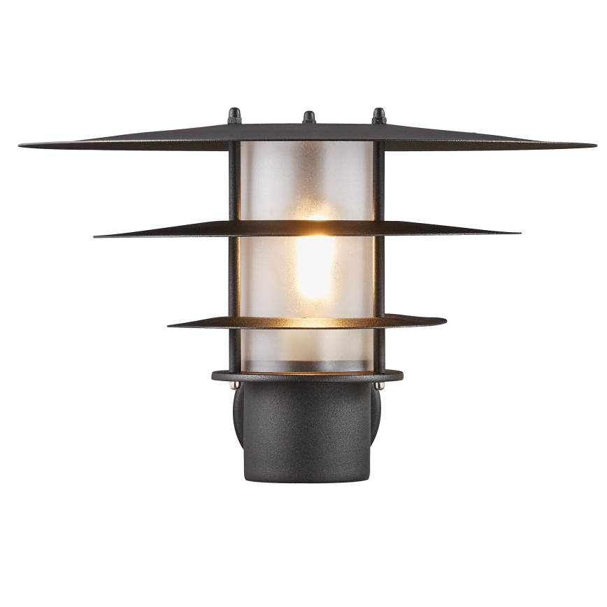 Nordlux - Outdoor-Wandleuchte BASTIA 1xE27/20W/230V IP54 schwarz