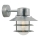 Nordlux - Outdoor-Wandleuchte BLOKHUS 1xE27/60W/230V IP54 silbern
