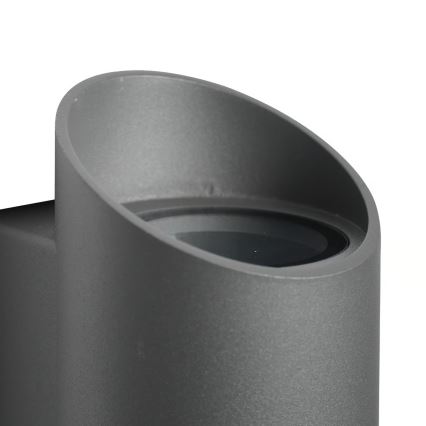 Nordlux - Outdoor-Wandleuchte NICO 2xGU10/35W/230V IP54 anthrazit