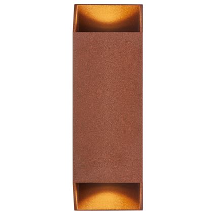 Nordlux - Outdoor-Wandleuchte NICO 2xGU10/35W/230V IP54 braun