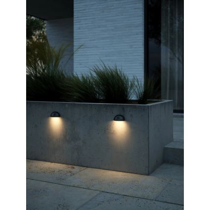 Nordlux - Outdoor-Wandleuchte SCORPIUS 1xE14/15W/230V IP44 schwarz
