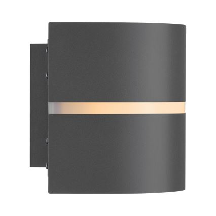 Nordlux - Outdoor-Wandleuchte SIBELIS 1xE27/10W/230V IP44 anthrazit