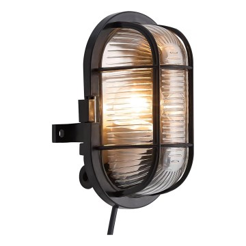 Nordlux - Outdoor-Wandleuchte SKOTLAMPE 1xE27/60W/230V IP44 schwarz