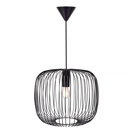 Nordlux - Pendelleuchte an Kabel BERONI 1xE27/60W/230V schwarz Ø 40 cm
