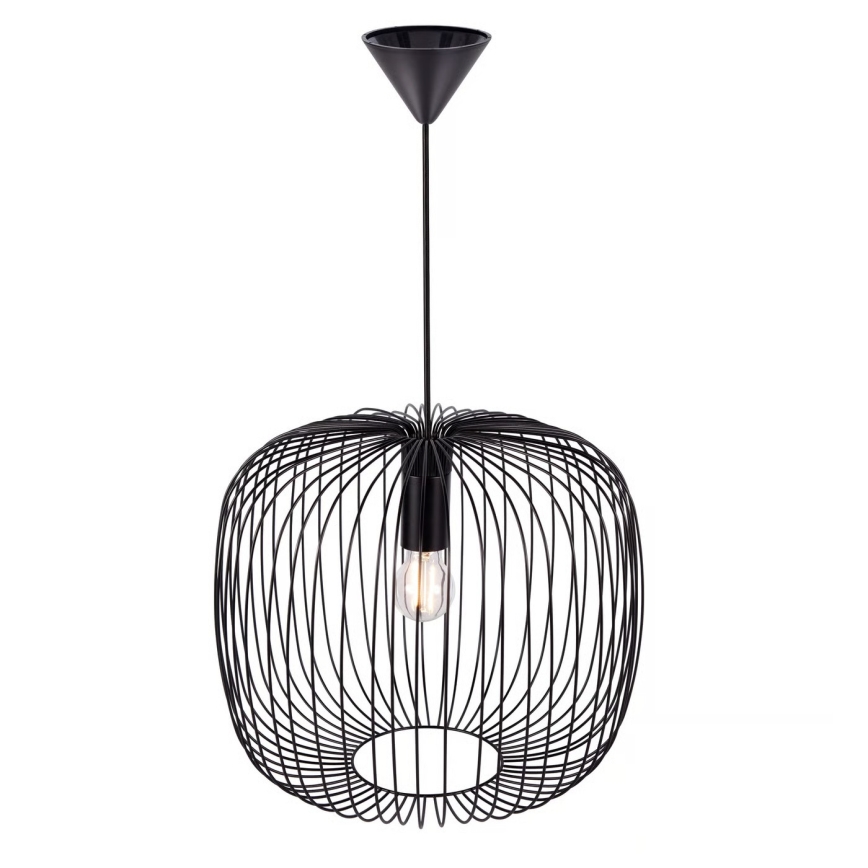 Nordlux - Pendelleuchte an Kabel BERONI 1xE27/60W/230V schwarz Ø 40 cm