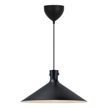 Nordlux - Pendelleuchte an Kabel DORINA 1xE27/60W/230V schwarz