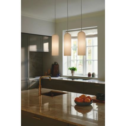 Nordlux - Pendelleuchte an Kabel MIELLA 3xE27/25W/230V weiß