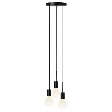 Nordlux - Pendelleuchte an Kabel PACO 3xE27/25W/230V schwarz
