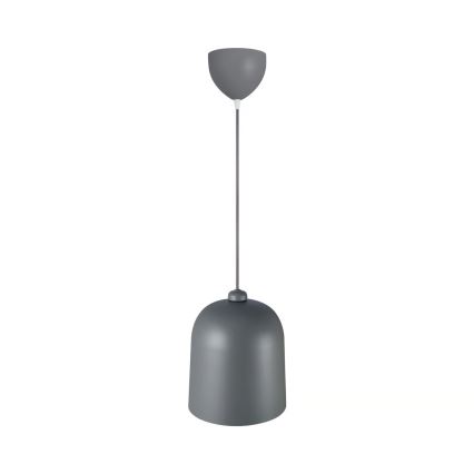 Nordlux - Pendelleuchte ANGLE mit Kabel 1xE27/25W/230V grau