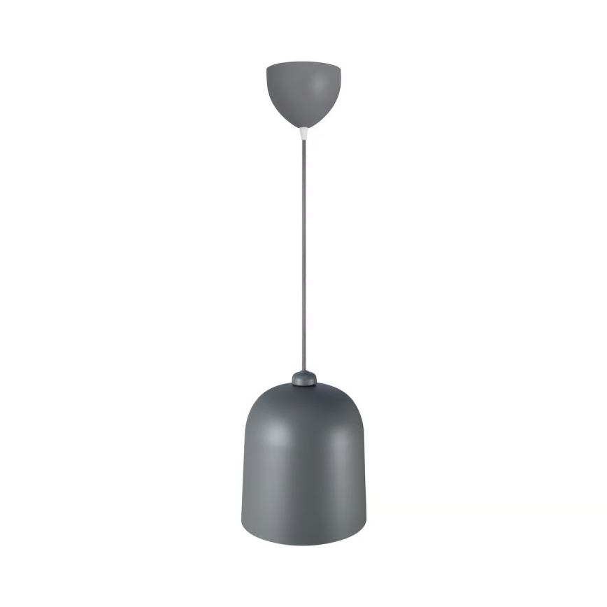 Nordlux - Pendelleuchte ANGLE mit Kabel 1xE27/25W/230V grau