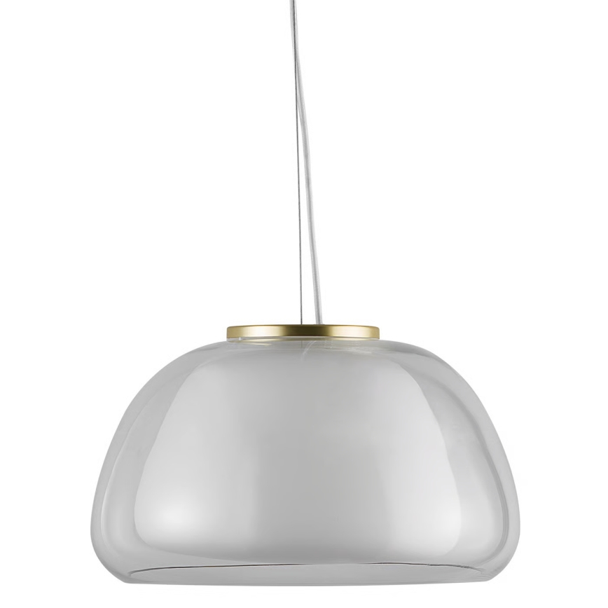 Nordlux - Pendelleuchte JELLY an Kabel 1xE27/40W/230V weiß/klar