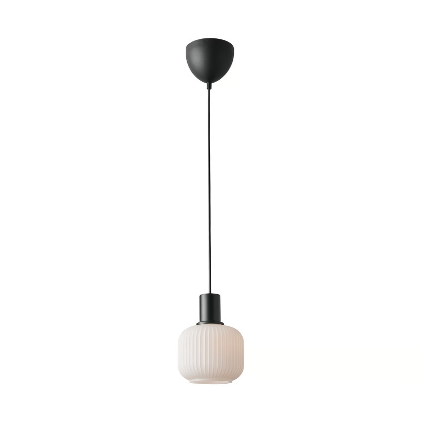 Nordlux - Pendelleuchte MILFORD, mit Kabelaufhängung, 1x E27/40W/230V, schwarz