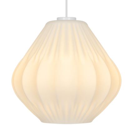 Nordlux - Pendelleuchte mit Kabel MALUCA 1xE27/15W/230V Ø 29 cm weiß