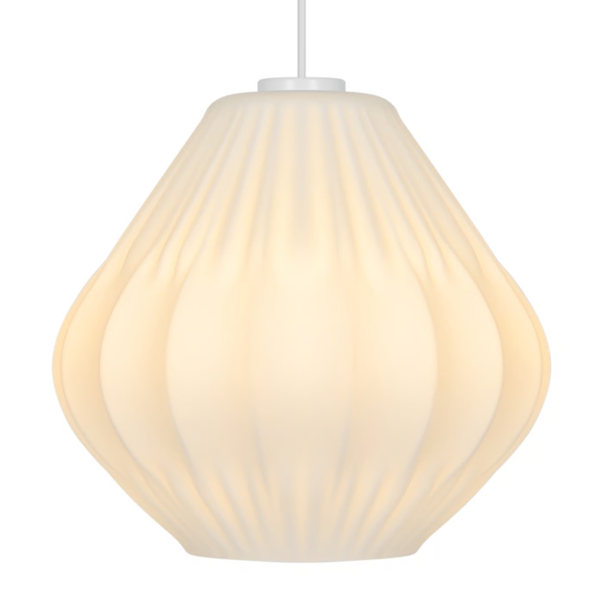 Nordlux - Pendelleuchte mit Kabel MALUCA 1xE27/15W/230V Ø 29 cm weiß