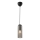 Nordlux - Pendelleuchte mit Kabel MIELLA 1xE27/25W/230V rauchfarben