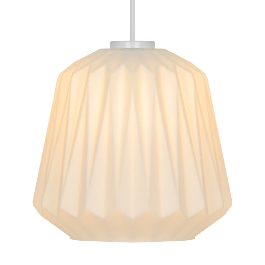 Nordlux - Pendelleuchte mit Kabelaufhängung ELBIE 1xE27/15W/230V Ø 24 cm weiß