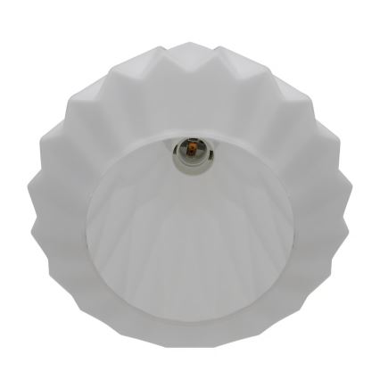 Nordlux - Pendelleuchte mit Kabelaufhängung ELBIE 1xE27/15W/230V Ø 24 cm weiß