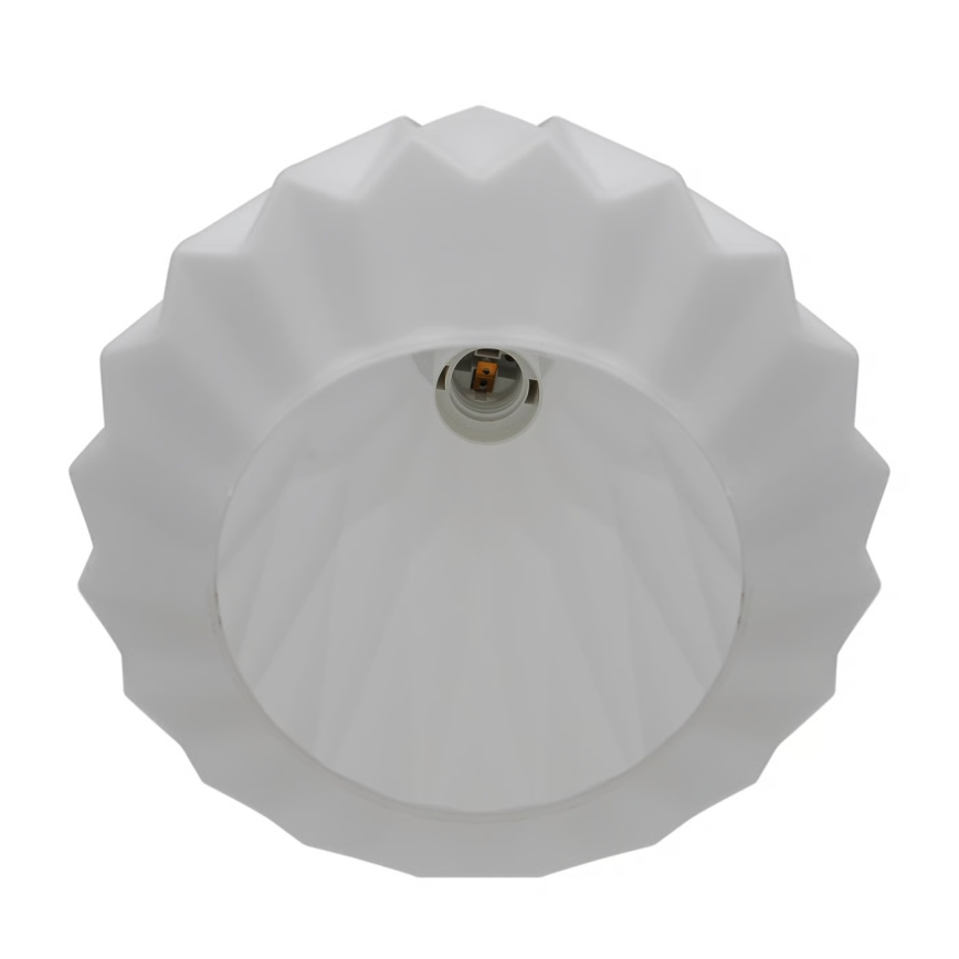Nordlux - Pendelleuchte mit Kabelaufhängung ELBIE 1xE27/15W/230V Ø 24 cm weiß