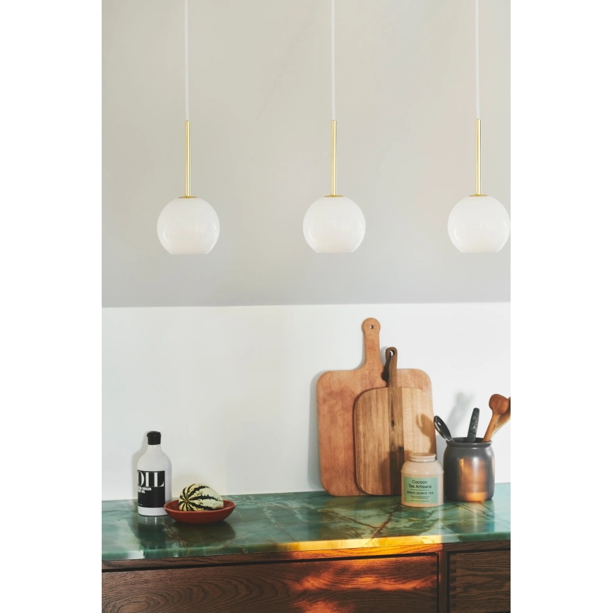 Nordlux - Pendelleuchte mit Kabelaufhängung FRANCA 1xE14/40W/230V weiß
