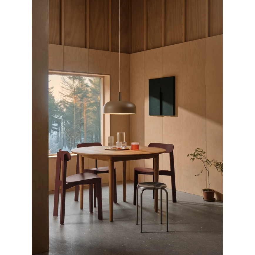 Nordlux - Pendelleuchte mit Kabelaufhängung SANDRO 1xE27/15W/230V Ø 40 cm braun