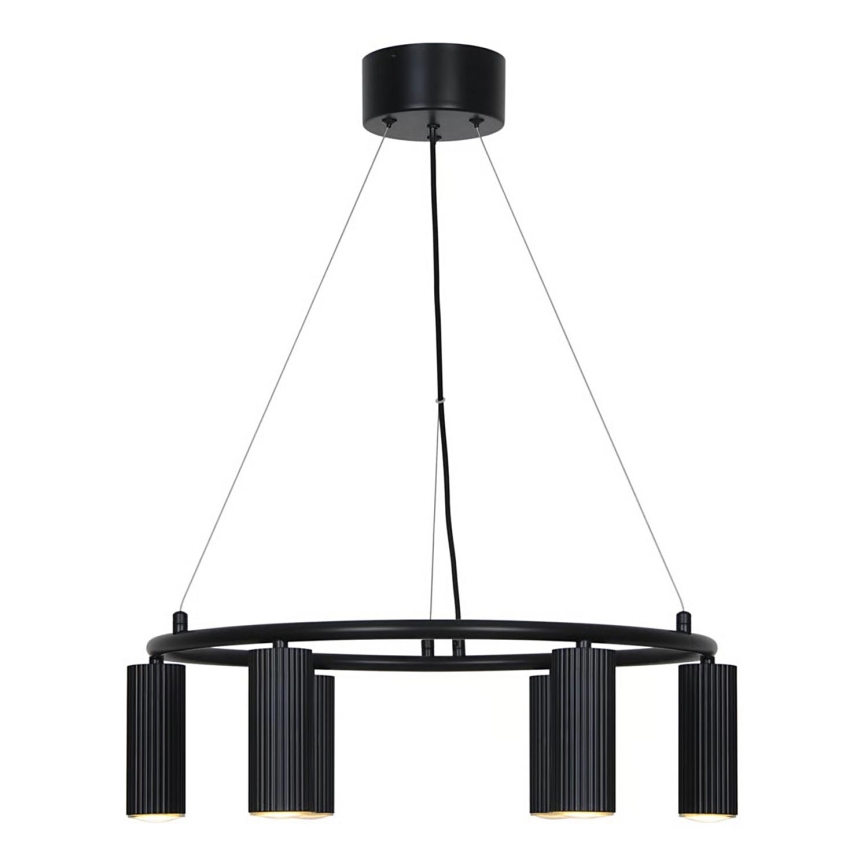 Nordlux - Pendelleuchte mit Kabelaufhängung VICO 6xGU10/5W/230V schwarz