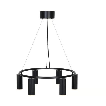 Nordlux - Pendelleuchte mit Kabelaufhängung VICO 6xGU10/5W/230V schwarz