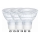 Nordlux - SET 3x LED-Lampe GU10/4,7W/230V 4000K