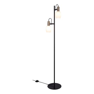 Nordlux - Stehleuchte ARILD 2xE14/40W/230V schwarz