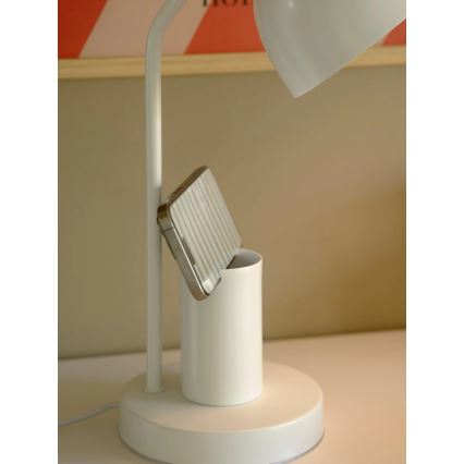 Nordlux - Tischlampe DEVONE 1xE27/15W/230V weiß