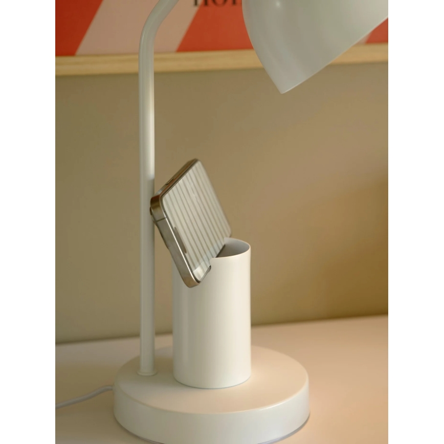 Nordlux - Tischlampe DEVONE 1xE27/15W/230V weiß