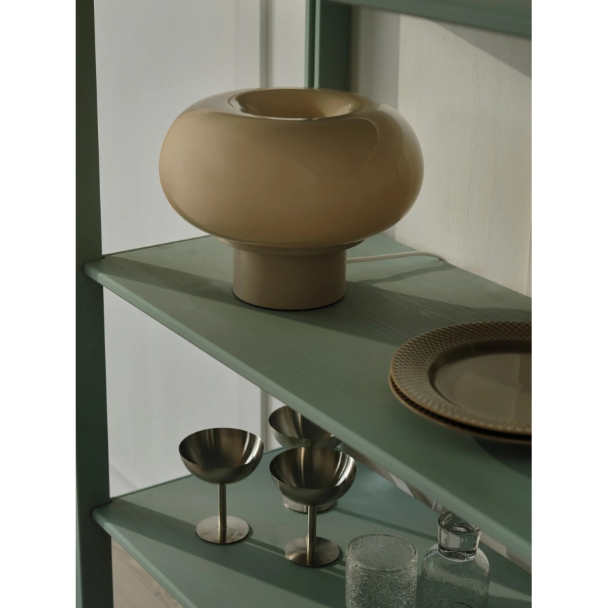 Nordlux - Tischlampe MALTI 2xE27/10W/230V beige